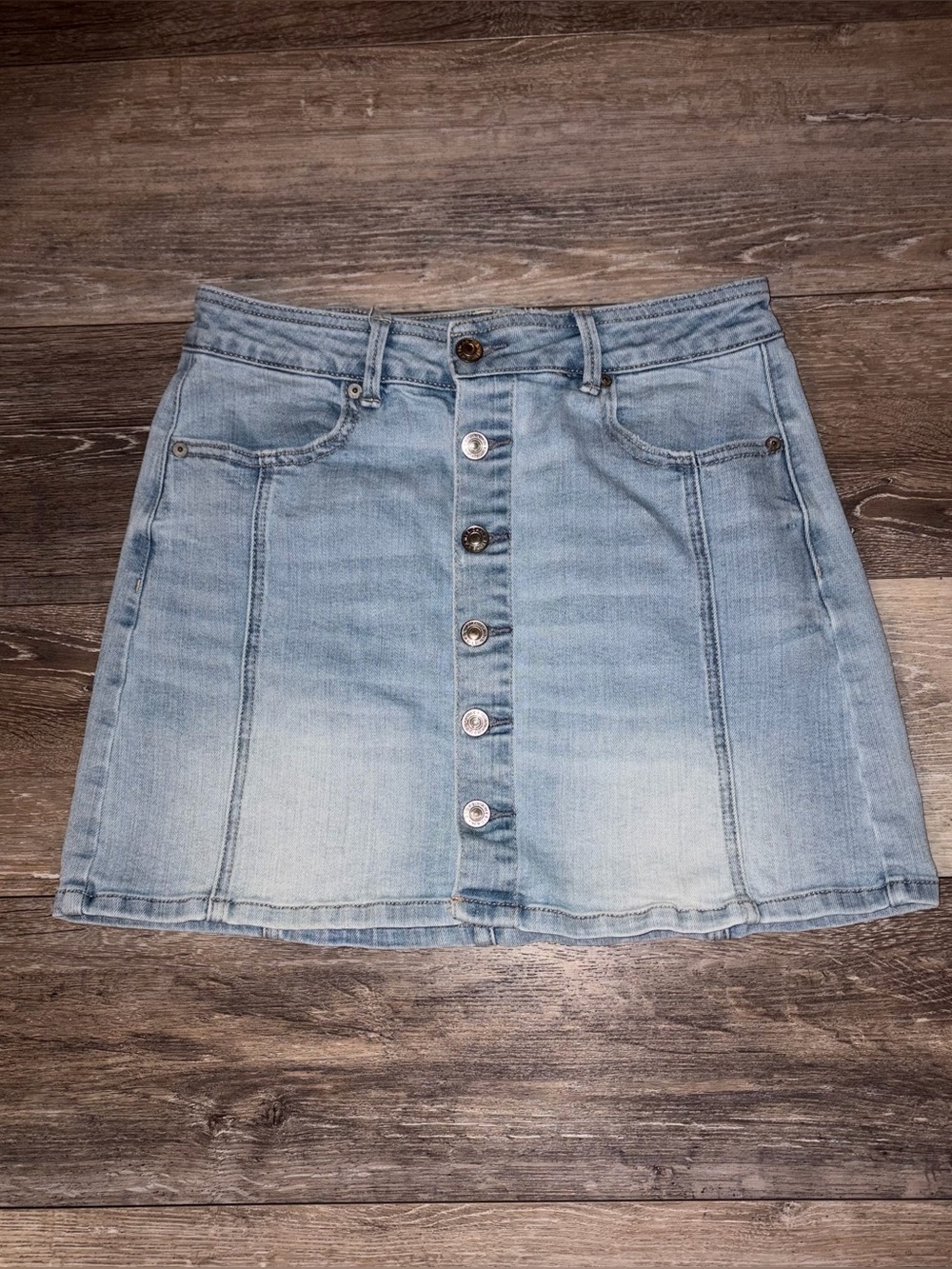 American Eagle Mini Denim Skirt Size 6 Regular